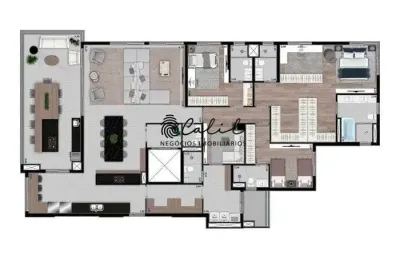 Edifício tayga - apartamento com 3 dormitórios à venda, 255 m² por r$ 2.018.000,00 - olhos d'agua - ribeirão preto/sp