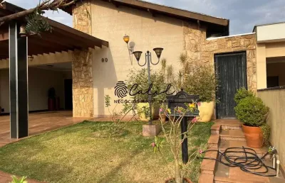 Condomínio haras country village - casa com 3 dormitórios, 260m² à venda por r$ 765.000,00 - condomínio haras country village, jardinópolis/sp