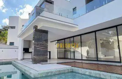 Casa com 3 dormitórios à venda, 400 m² por r$ 3.900.000,00 - alphaville nova esplanada i - votorantim/sp