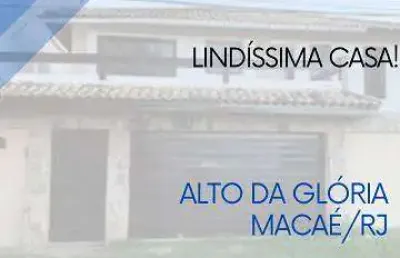 Casa para venda possui 150 metros quadrados com 3 quartos em glória - macaé - rj