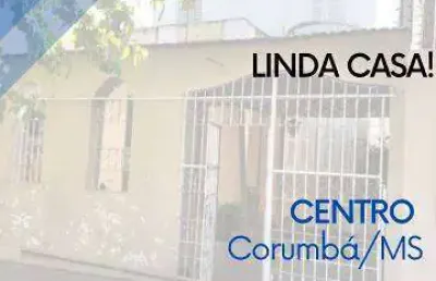 Casa para venda possui 125 metros quadrados com 3 quartos em centro - corumbá - ms