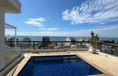 Cobertura duplex maravilhosa - 360m² - vista eterna