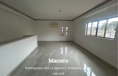 Oportunidade no macuco! sobreposta alta| 2 quartos  por r$ 420 mil!