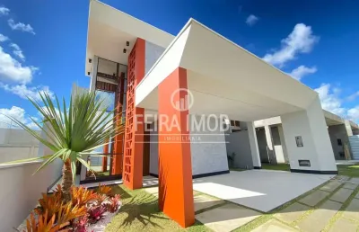 Bless houses - casa duplex 4/4 sendo 4 suites em condominio no bairro sim