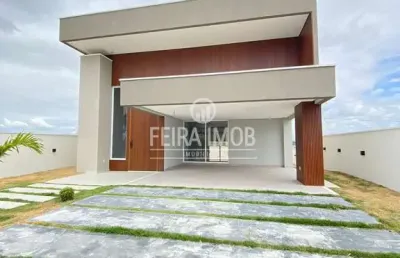 Alphaville feira de santana - casa duplex no bairro novo horizonte em feira de santana-ba