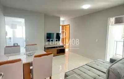 José cláudio dórea - apartamentos mobiliado 2/4 com suíte no condomínio  josé cláudio dórea