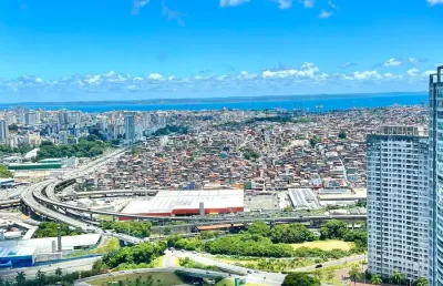 Apartamento 3 suítes com varanda gourmet e vista mar no horto bela vista — 143m², 3 vagas e depósito
