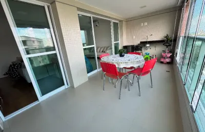 Apartamento de 3 suítes à venda no mansão real – alphaville 1, 142m², vista privilegiada e 3 vagas!