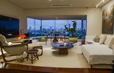 Apartamento decorado com vista mar em são lázaro – 175m², 3 quartos (2 suítes), gabinete e 2 vagas