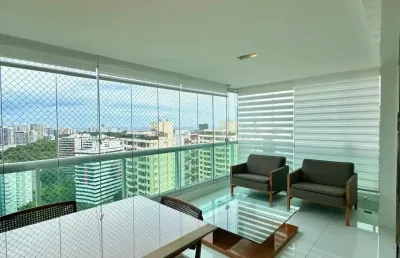 Diamond alto do itaigara | 3 suítes, 155m², porteira fechada e vista 180º – r$ 1.990.000