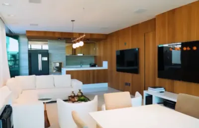 Cobertura mobiliada à venda no palm ville – alphaville 1 | 226m² | 3 quartos | piscina privativa