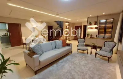 Casa em condomínio à venda em ponta negra (natal/rn) | ponta negra boulevard | 5 suítes - 334m²