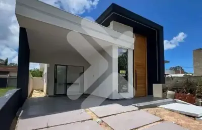 Casa à venda as margens da br-304 (macaíba/rn) | residencial imperial - 3/4 sendo duas semi suítes e uma suíte - 123m²
