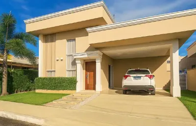 Casa em condomínio à venda em parque das nações (parnamirim/rn) | condomínio green clube 3 | 3 suítes - 208m²
