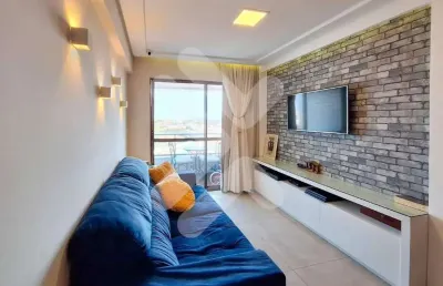 Apartamento à venda em capim macio (natal/rn) | edifício maria bernadete | 3/4 sendo 1 suíte - 79m²