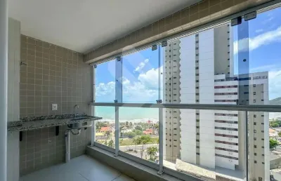 Apartamento à locação em ponta negra (natal/rn) | condomínio joan miró | 3/4 sendo 1 suíte - 92m²