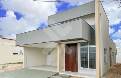 Casa à venda em cajupiranga (parnamrim/rn) | ecoville ii | 3/4 sendo 1 suíte - 120m²