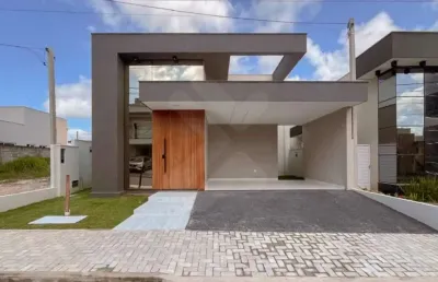Casa à venda em parque das nações (parnamirim/rn) | ecoville 1 condomínio clube | 3 suítes - 126m²
