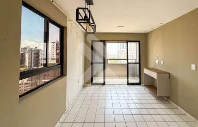 Apartamento à locação em petrópolis (natal/rn) | edifício alto do juruá | 2 quartos sendo 1 suíte - 52m²