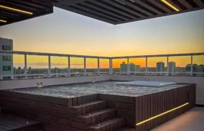 Cobertura duplex em capim macio | 186,5 m² | área gourmet + hidromassagem