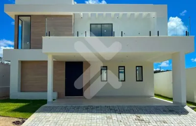 Casa à venda em parque das nações (parnamirim/rn) | condomínio yby natureza | 3 suítes - 360m²