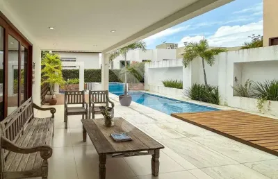 Casa à locação em parque do jiqui (parnamirim/rn) | condomínio bosque dos poetas | 4 suítes - 400 m²