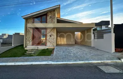 Casa à venda em parque das nações (parnamirim/rn) | condomínio monte carlo | 3 suítes - 150m²