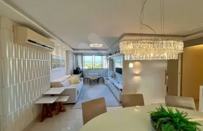 Apartamentos à venda em lagoa nova (natal/rn) | condomínio | 3 suítes - 120m²