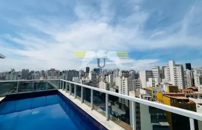 Studio à venda, com localização privilegiada a 550 metros da estação de metrô santa cecília!!!