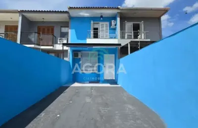 Sobrado com 2 (dois) dormitórios, localizado no bairro são josé em canoas.