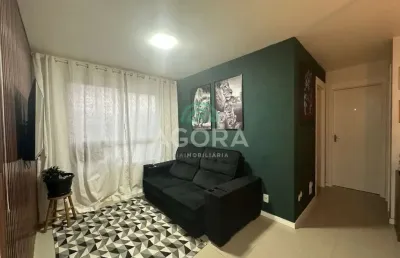 Apartamento de 49,36m² com 2 (dois) dormitórios, localizado no bairro estância velha.
