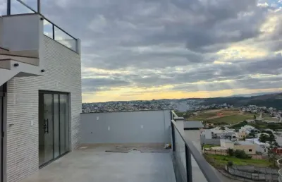 Cobertura  triplex à venda em conselheiro lafaiete-mg, novo horizonte: 3 quartos, 1 suíte, 2 salas, 2 banheiros, 1 vaga, 17.032m²!