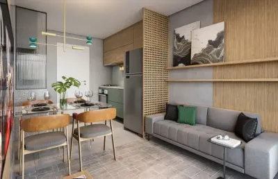 Lindo apartamento pronto para morar com opção de varanda.