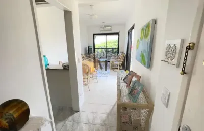Cobertura para venda em guarujá, enseada, 2 dormitórios, 2 banheiros, 1 vaga