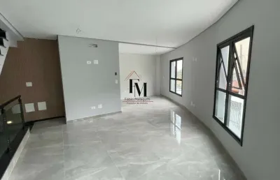 Sobrado para venda em santo andré, jardim paraíso, 2 dormitórios, 2 suítes, 2 banheiros, 3 vagas