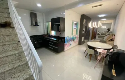 Cobertura duplex para venda em santo andré, utinga, 2 dormitórios, 1 suíte, 3 banheiros, 2 vagas