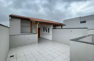 Cobertura duplex para venda em santo andré, vila scarpelli, 2 dormitórios, 2 banheiros, 2 vagas