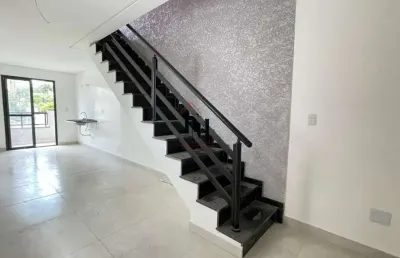 Cobertura duplex para venda em santo andré, vila bastos, 2 dormitórios, 1 suíte, 2 banheiros, 2 vagas