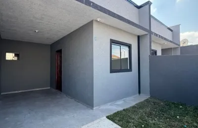 Rio bonito - 45m2 - casa nova 2 quartos, peças amplas, r$245.000,00