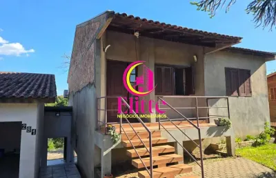 Casa para venda em esteio, liberdade, 3 dormitórios, 1 banheiro, 1 vaga