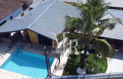Casa com 5 dormitórios à venda, 450 m² por r$ 2.650.000,00 - balneário flórida - praia grande/sp
