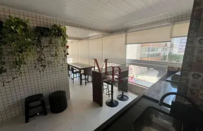 Apartamento com 3 suítes no boqueirão - praia grande