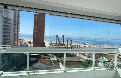 Apartamento com 1 dormitório à venda, 61 m² por r$ 365.000,00 - vila assunção - praia grande/sp