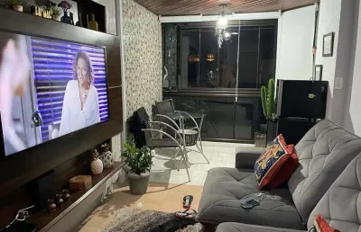 Apartamento com 2 quartos à venda no Jardim Las Palmas, Guarujá 