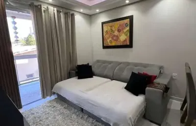Apartamento padrão mobiliado na região central dos ingleses