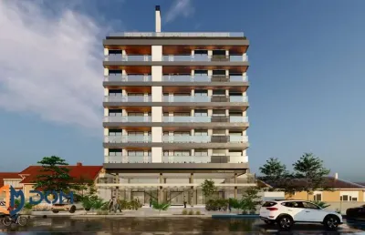 Apartamento 2 dorm. com vista para o mar em canasvieiras, 400 metros da praia