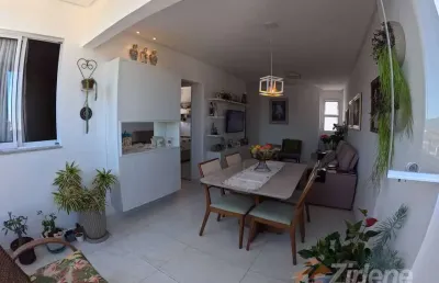 Apartamento novo, sol da manhã,  sendo 2 suítes, na praia do morro.