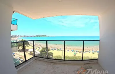 Apartamento novo de oportunidade na praia do morro, frente para o mar.