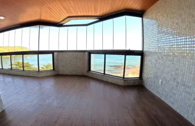Locação anual  apartamento de frente para o mar na praia do morro!