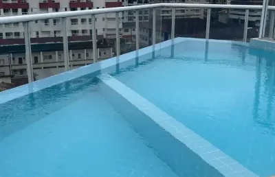 Lindo apartamento mobiliado na guilhermina para locação